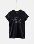 Minimalist Elephan Elephant Animal Lover Wildlife Fan Unisex