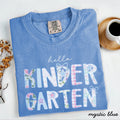 Kingergarten Comfort Colors Kindergarten Teacher Kindergarten Gingham Teacher Kindergarten Teacher Grandmillenial