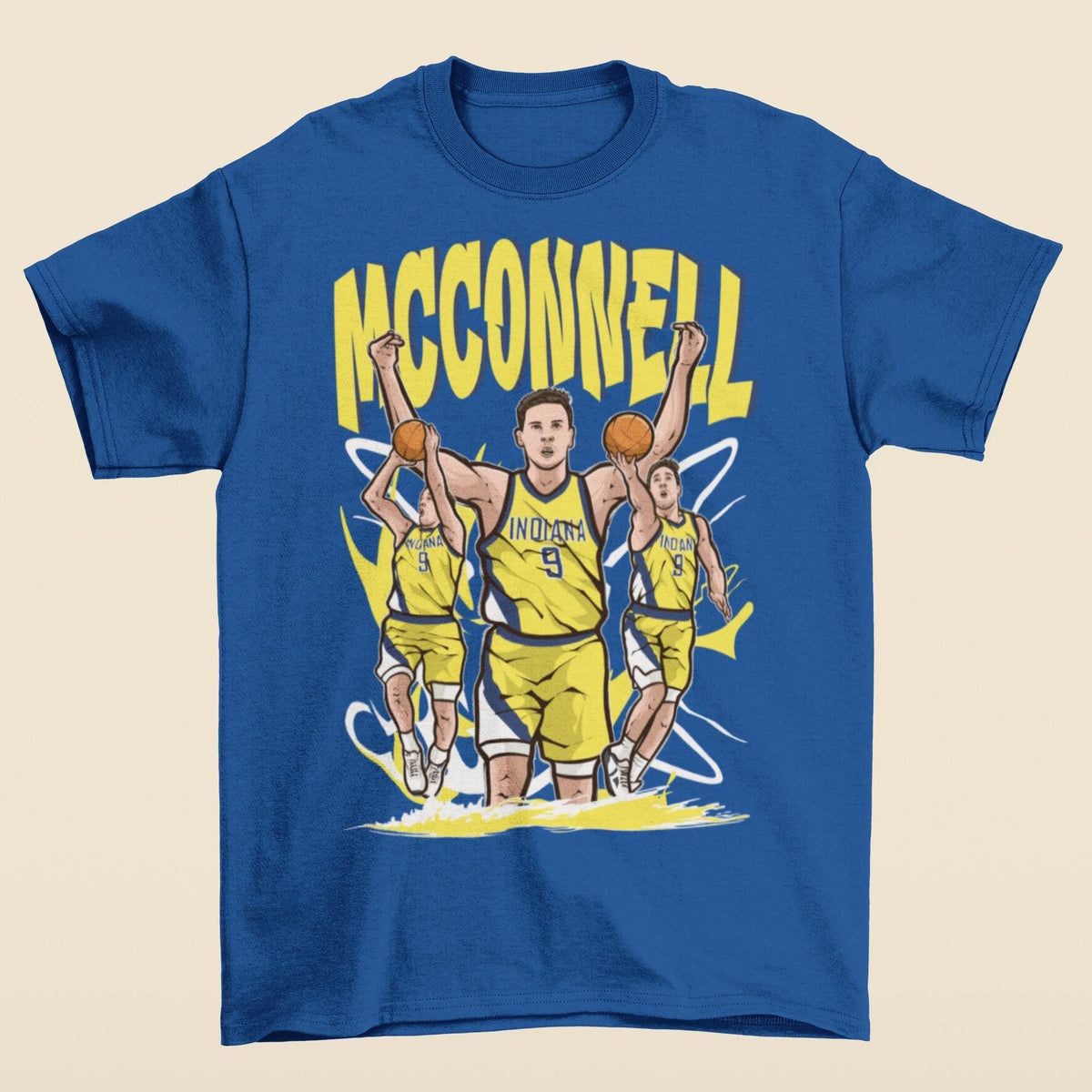 Tj Mcconnell Cartoon Indiana Basketball Unisex
