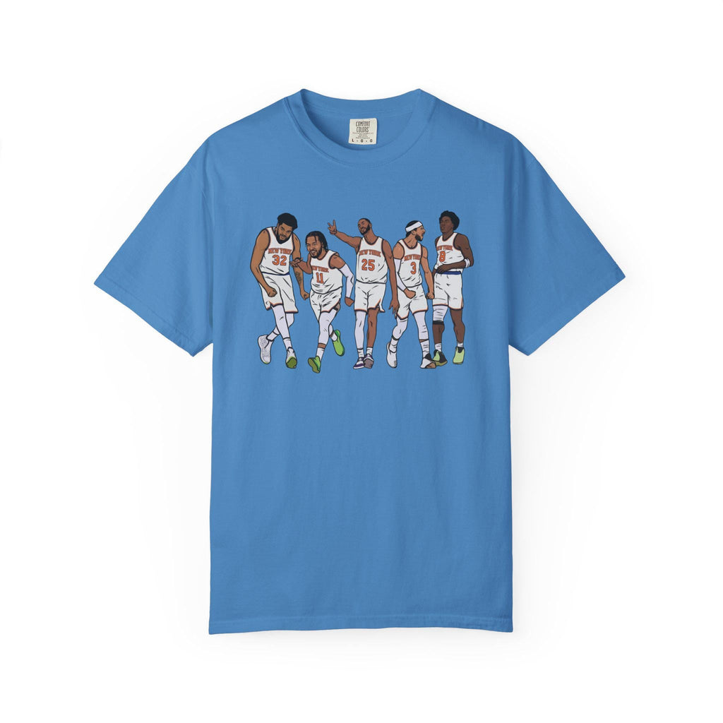 Knicks Team Jalen Brunson Kat Mikal Bridges Josh Hart Og Comfort Colors