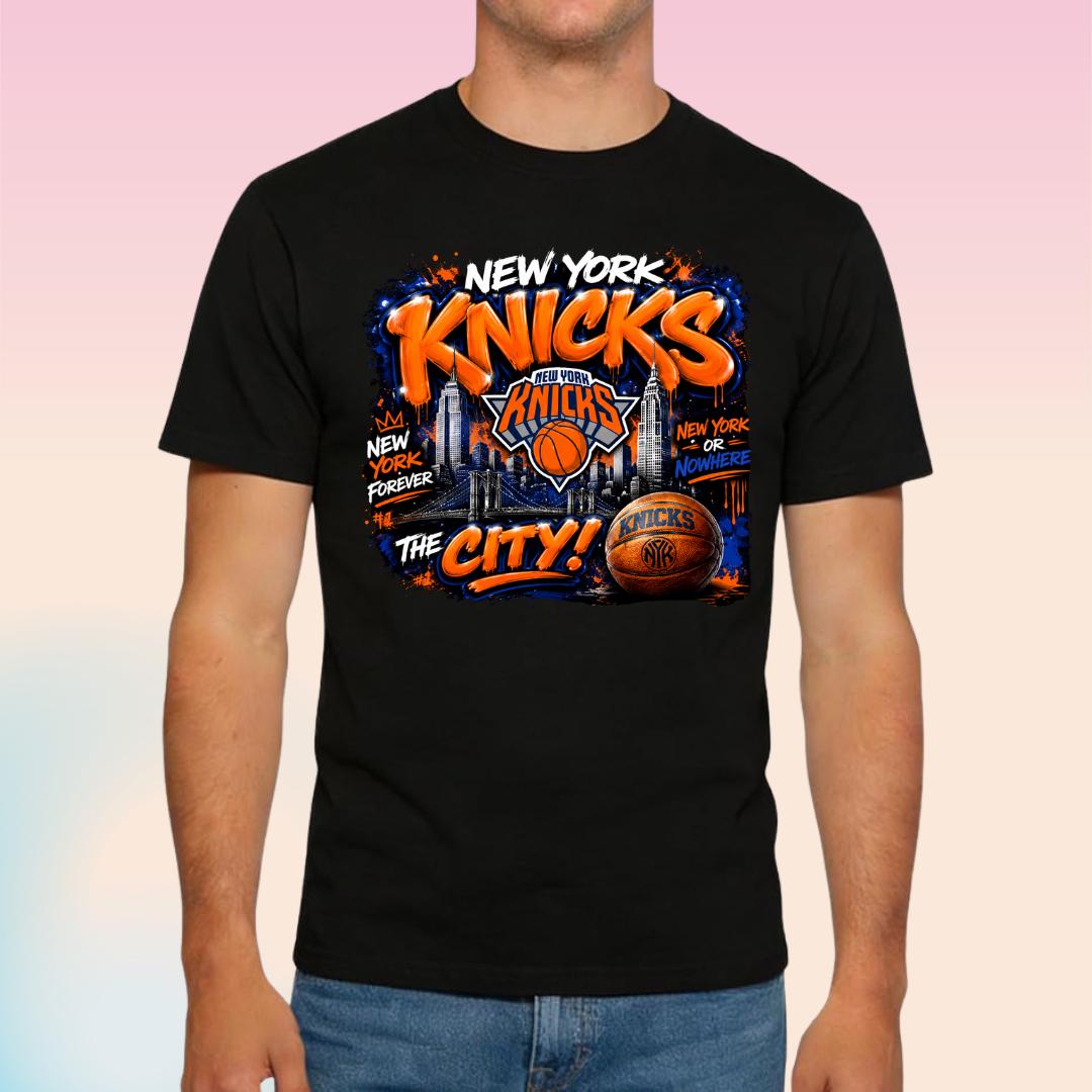 York Knicks Knicks Fan Tee Nyc Basketball Vintage Knicks Game Day