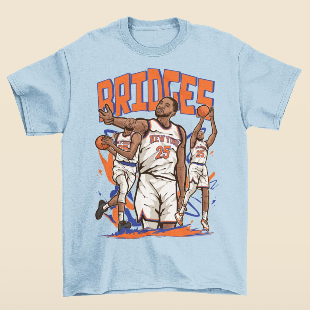 Mikal Bridges Cartoon York Basketball Unisex
