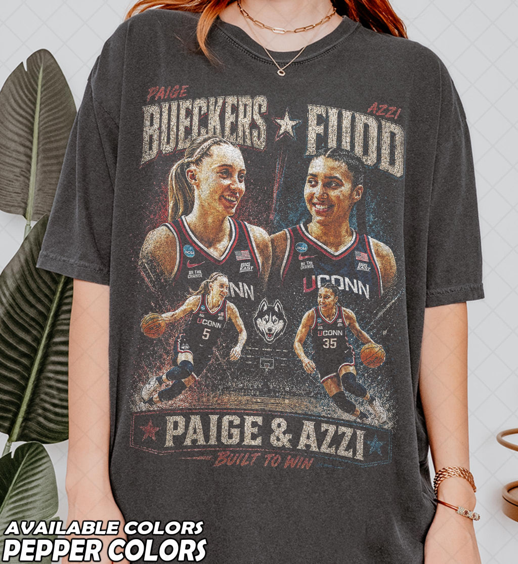 Limited Comfort Colors Paige Bueckers Azzi Fudd Basketball Fan Man