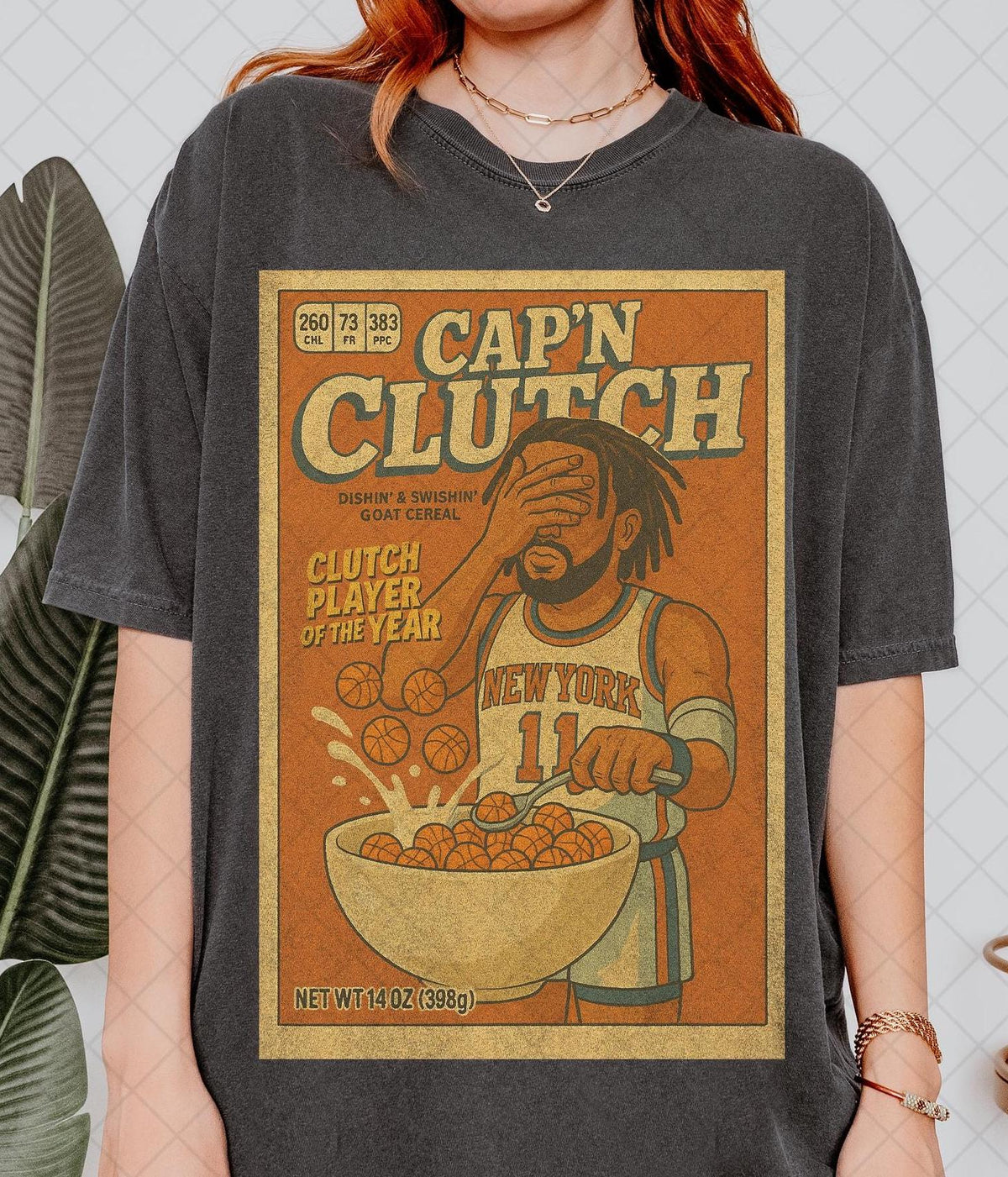 Comfort Colors Limited Captain Clutch Jalen Brunson Knicks Man