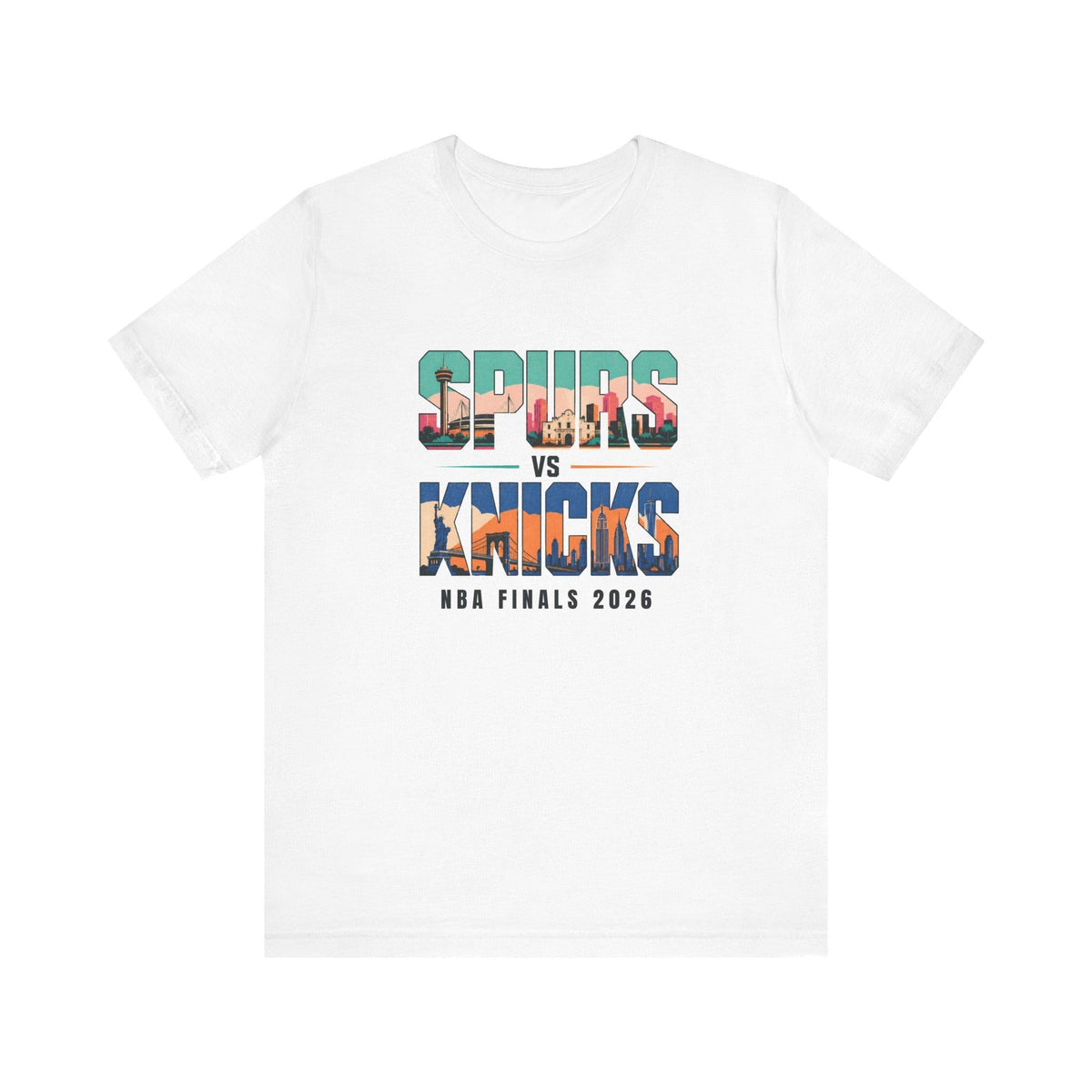 Spurs Vs Knicks Nba Finals 2026 Tee Basketball Championship Spurs Final Spurs Knicks