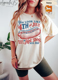 Comfort Colors Like 4th July Dog Tee July 4th Fourth July Dog Lover Patriotic