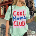 Moms Club Comfort Colors Mom Mama Tee Striped Mom Life Mother Day Mom