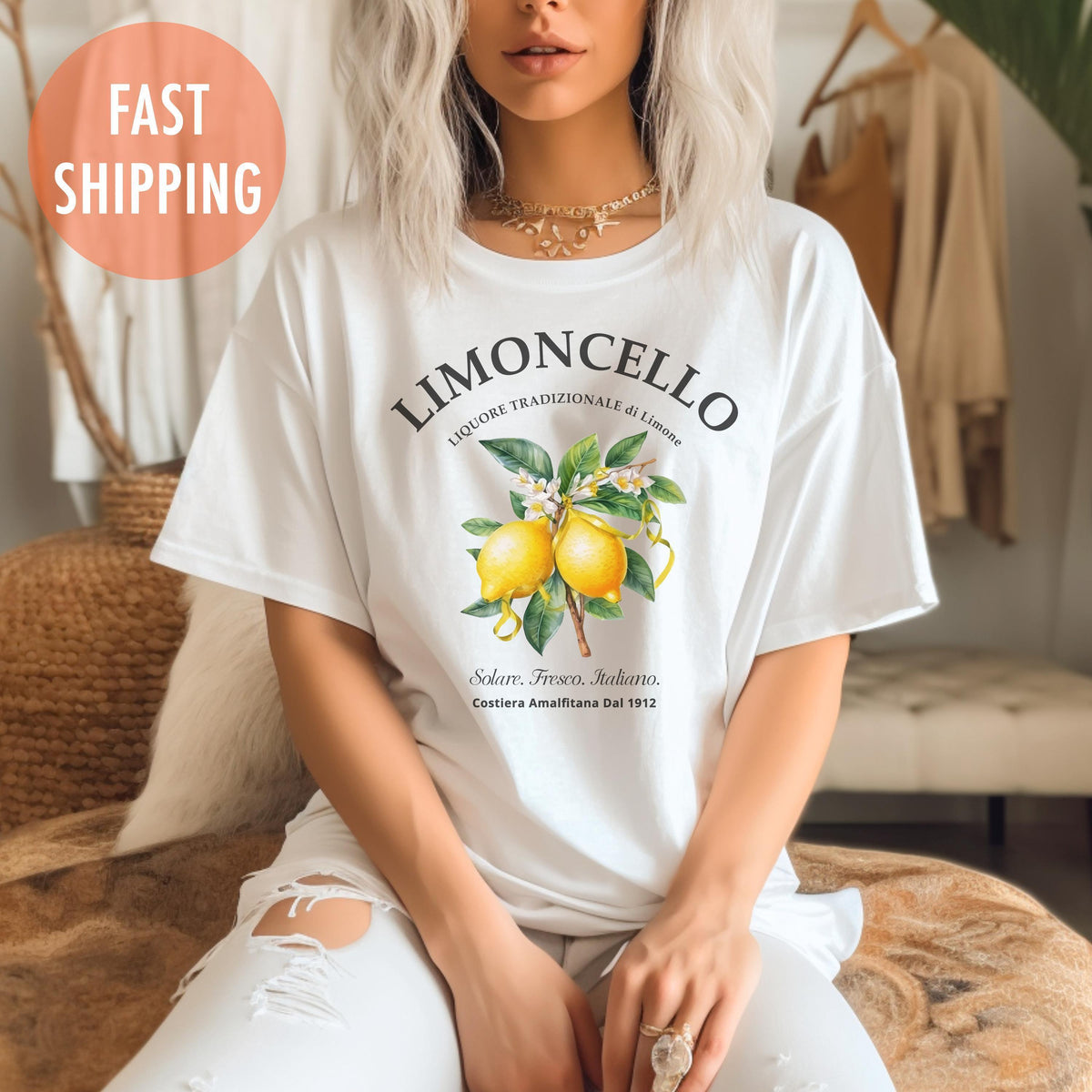 Limoncello Amalfi Coast Italy Lemons Holiday Unisex