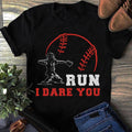 Run Dare Baseball Catcher Baseball Mom Tee Unisex