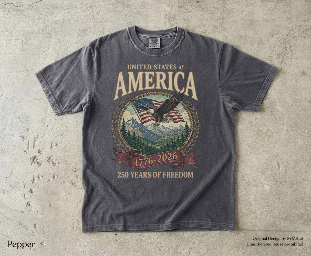 America 250th Anniversary 90s Comfort Colors Y2k Oversized Patriotic Usa Streetwear