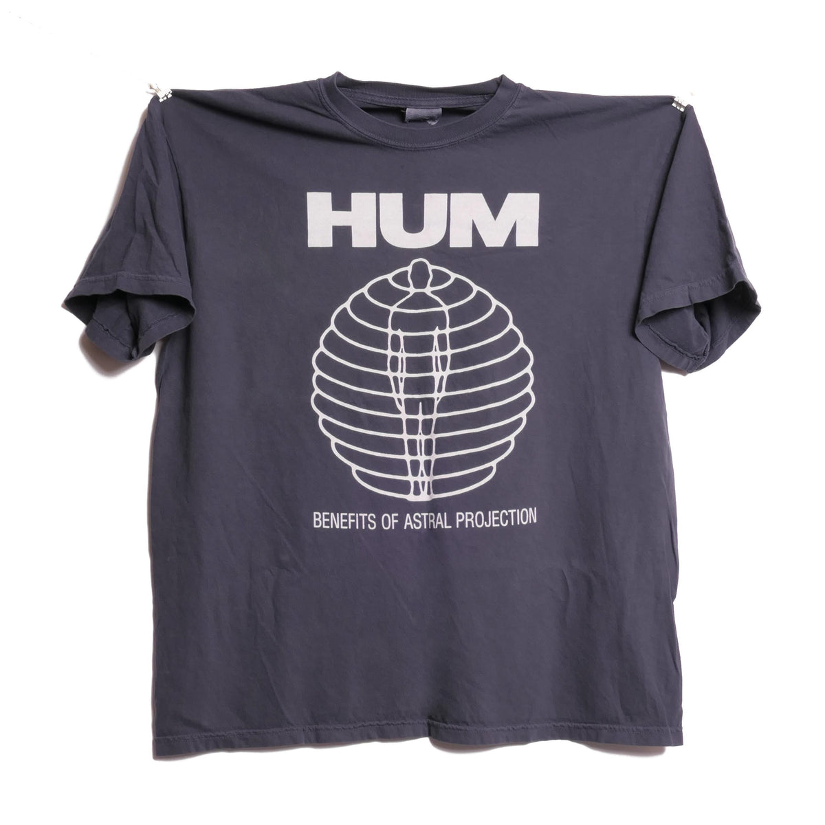 Hum Benefits Astral Projection Tee 12 Inch Records Band Band Tee Tour Metal Post Punk Alternative Rock Grunge Album Shoegaze Xl
