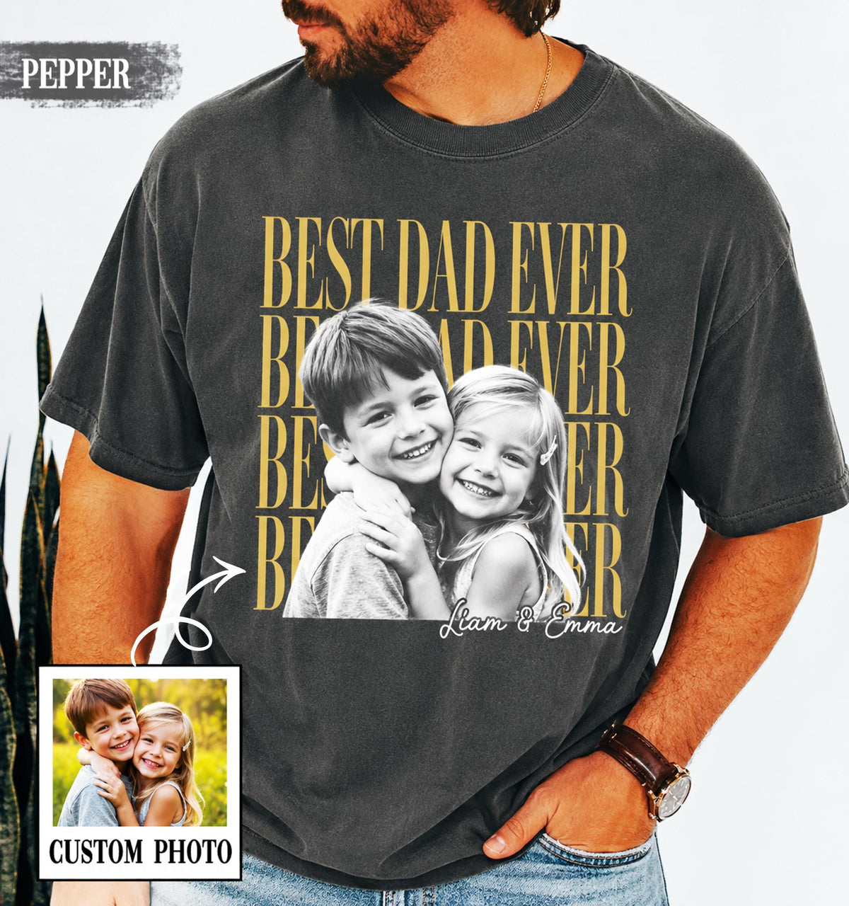 Custom Dad Fathers Day Dad Girl Dad Dad Dad Ever Fatherhood Comfort Colors