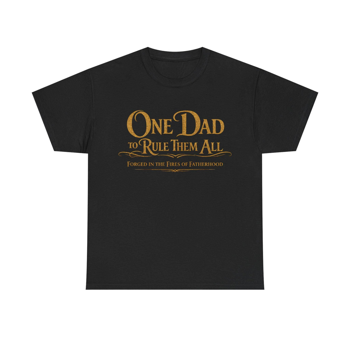 Dad Rule Fantasy Fathers Day Tee Unisex