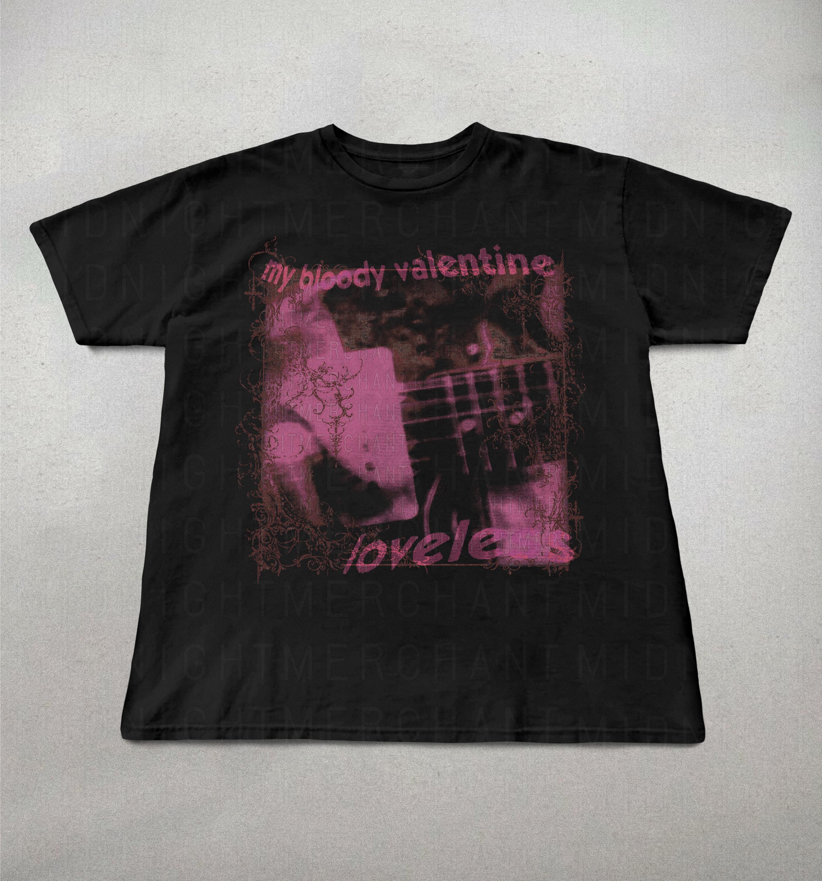 Bloody Valentine Loveless 90s Shoegaze Band Tee 90s Retro Y2k Loveless Tee
