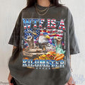 Wtf Kilometer Usa Patriotic Vintage American Eagle Meme 4th July Retro Freedom