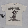 Retro Smart Fella Raccoon 90s Raccoon Vintage Vintage 90s Washed Vintage Distressed