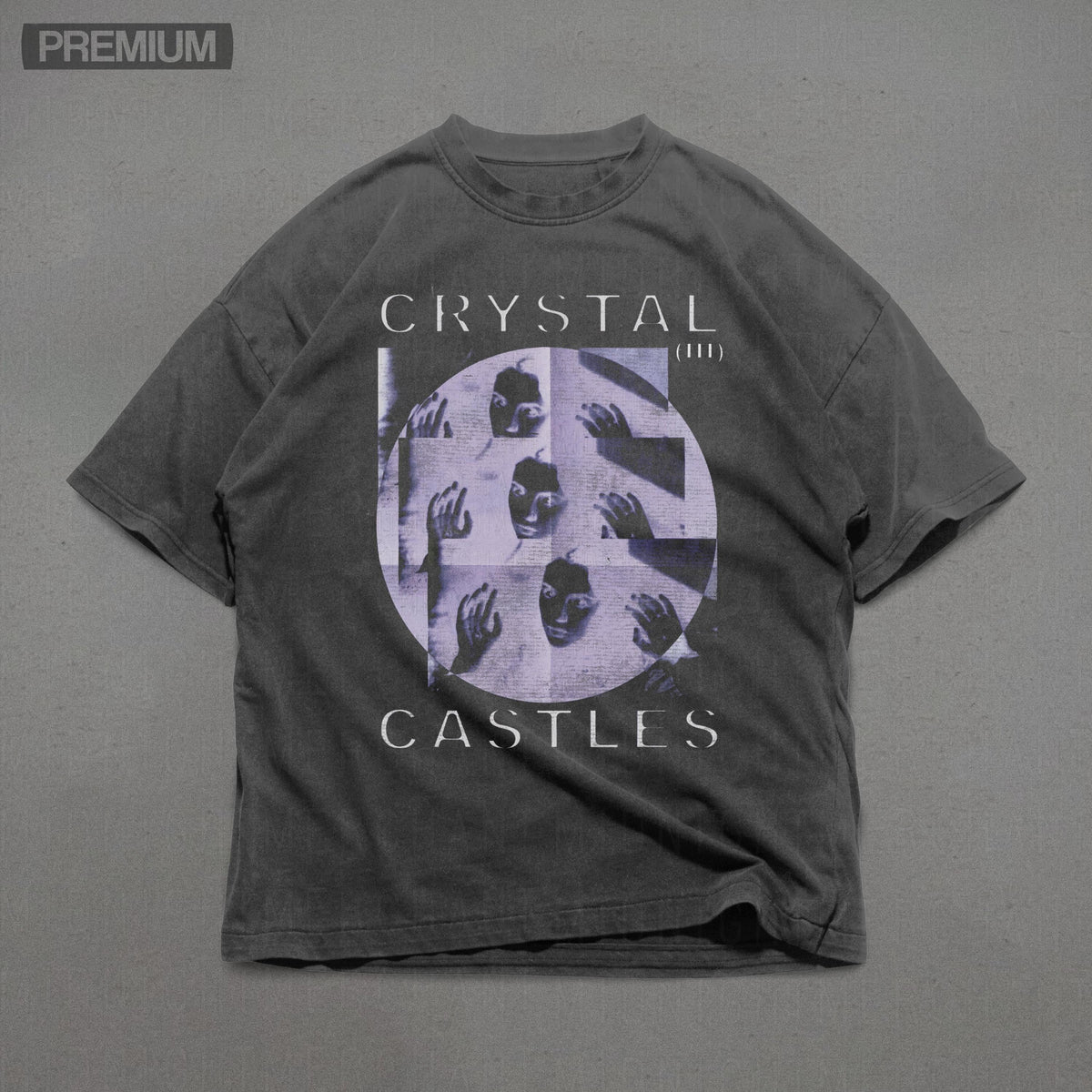 Crystal Castles Comfort Colors Y2k 2000s Music Tee Retro Band Crystal Castles