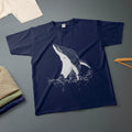 Whale Ink Drawing Various Sizes Colours Tee Unisex