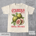 Guavas Retro Commercial Vintages Guavas Label Exotic Fruit Lover Tee