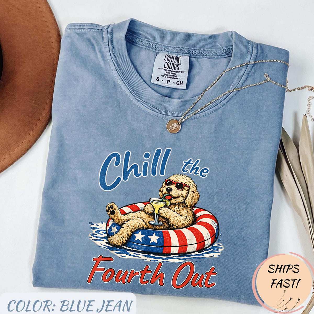 Chill Fourth Goldendoodle Dog Lover Unisex