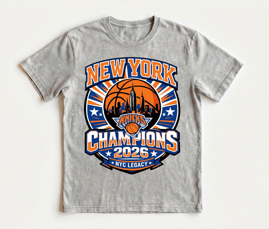 York Basketball Champions 2026 Champions 2026 Retro Ny Bball Streetwear