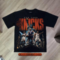 Knicks Png York Home Turf Digital Download Black Knockout Halftone Vintage Dtf Dtg 300dpi