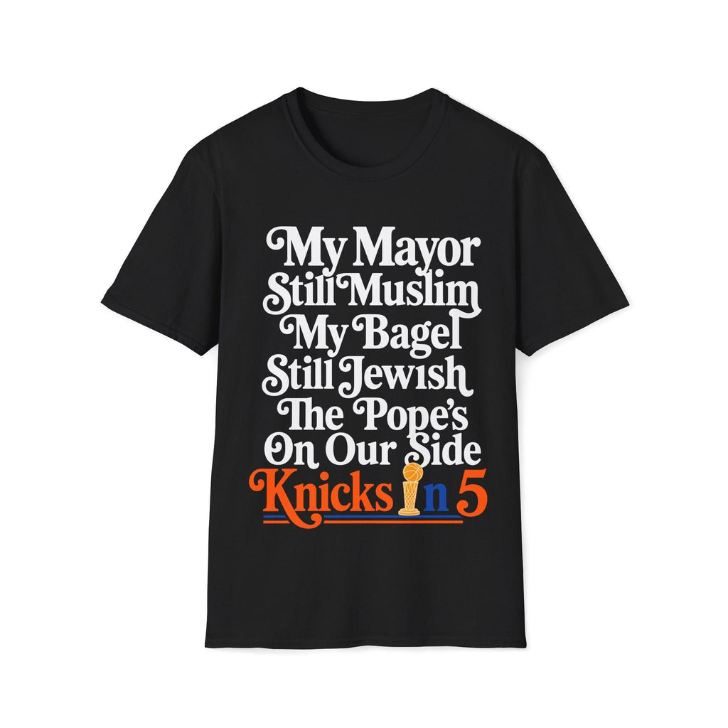 Mayor Still Muslim Bagel Still Jewish Pope'S Side Knicks