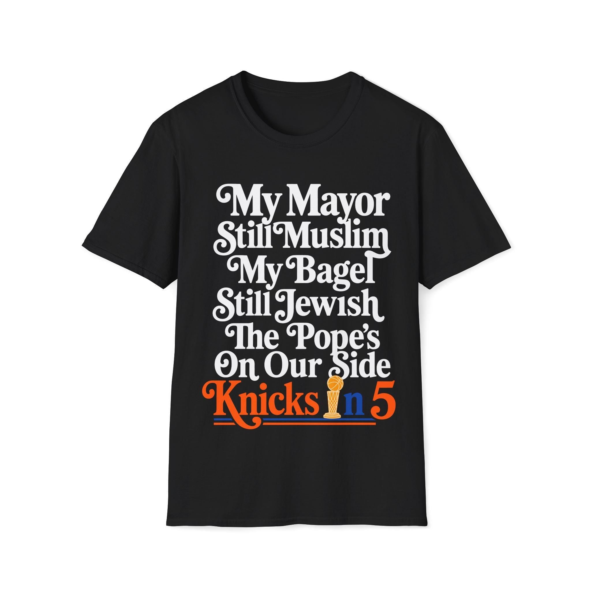 Mayor Still Muslim Bagel Still Jewish Pope'S Side Knicks