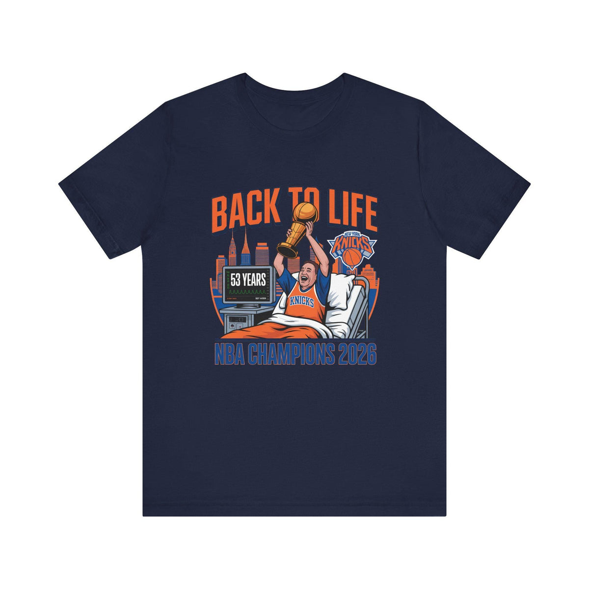 Back Life Knicks Nba Champions 2026 After 53 Years Celebration York Knicks