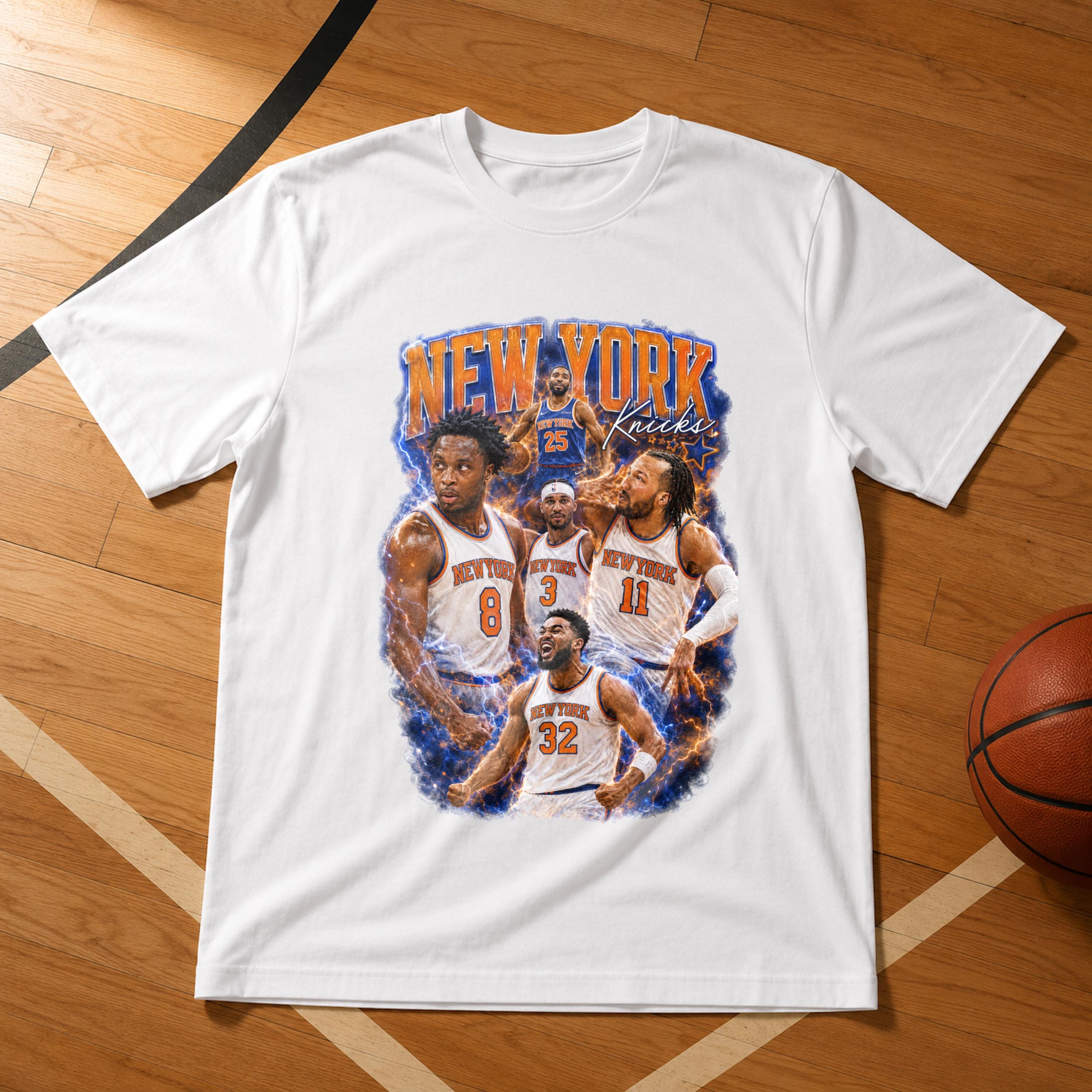 York Knicks Tee Jalen Brunson Josh Hart Og Anunoby Towns Finals Ny Hoops Knicks York Knicks Nba Finals