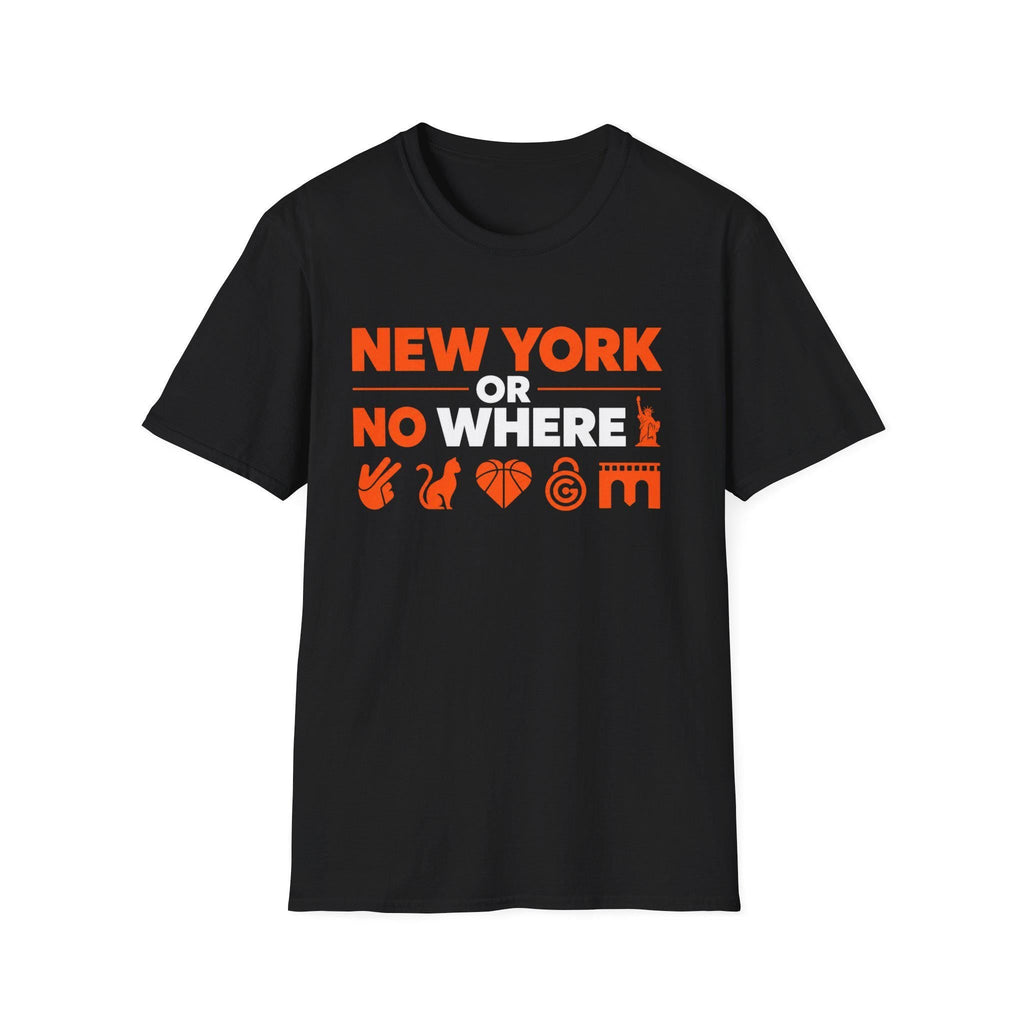 York Nowhere Knicks Starting Five Emojis Team Tee Black Blue Brunson Og Kat Hart