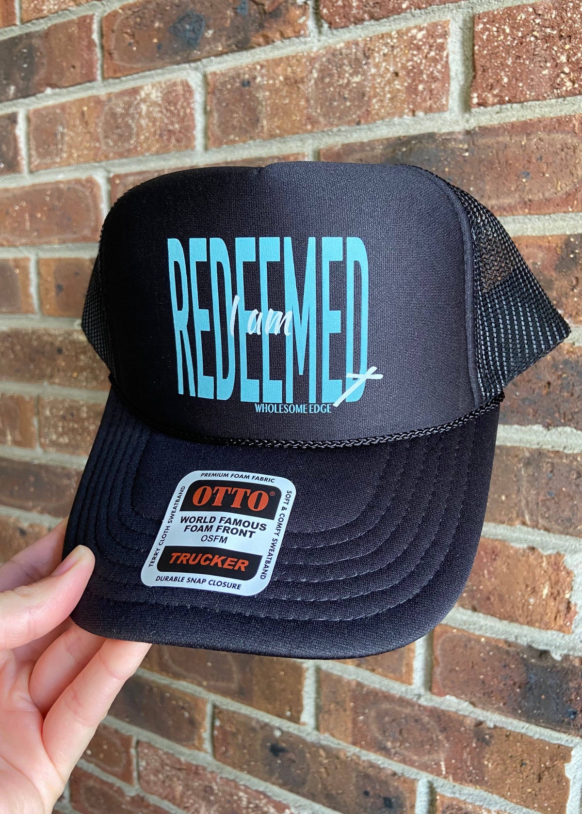 I Am Redeemed - Christian Hat Unisex , , , Long Sleeve Tee