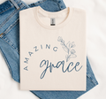 Amazing Grace Shirt, Faith Tee, Religious Shirt, Soft Gildan Unisex , , , Long Sleeve Tee