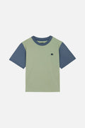 Women’S Color Block Salted Moss Unisex , , , Long Sleeve Tee