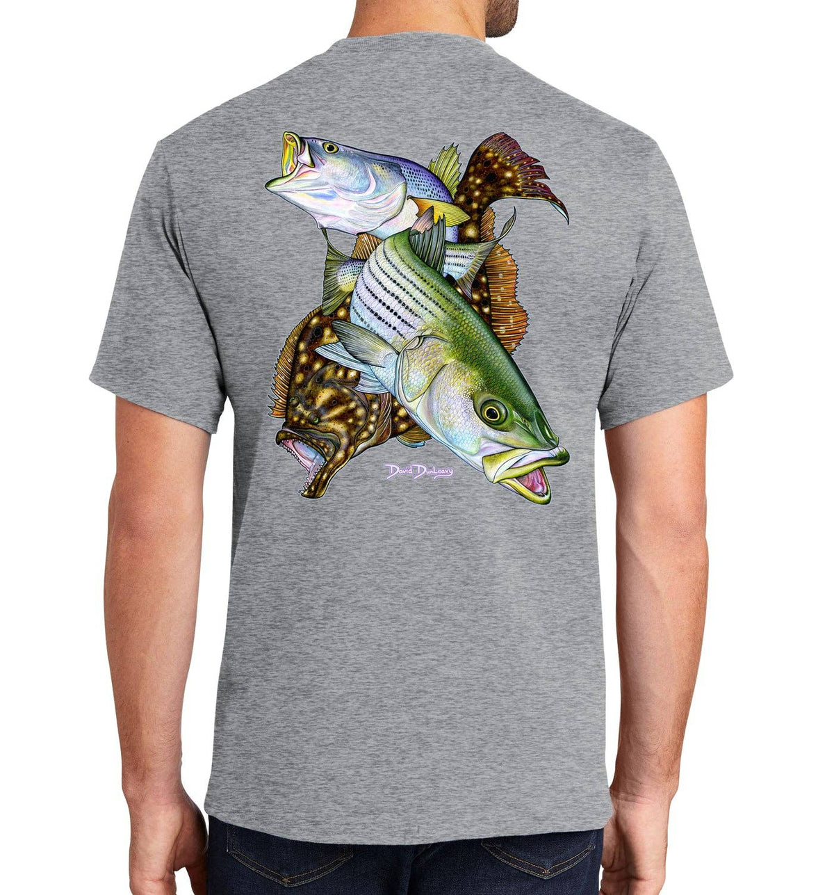 Men's Inshore Slam Short Sleeve Athletic Heather Cotton Unisex , , , Long Sleeve Tee