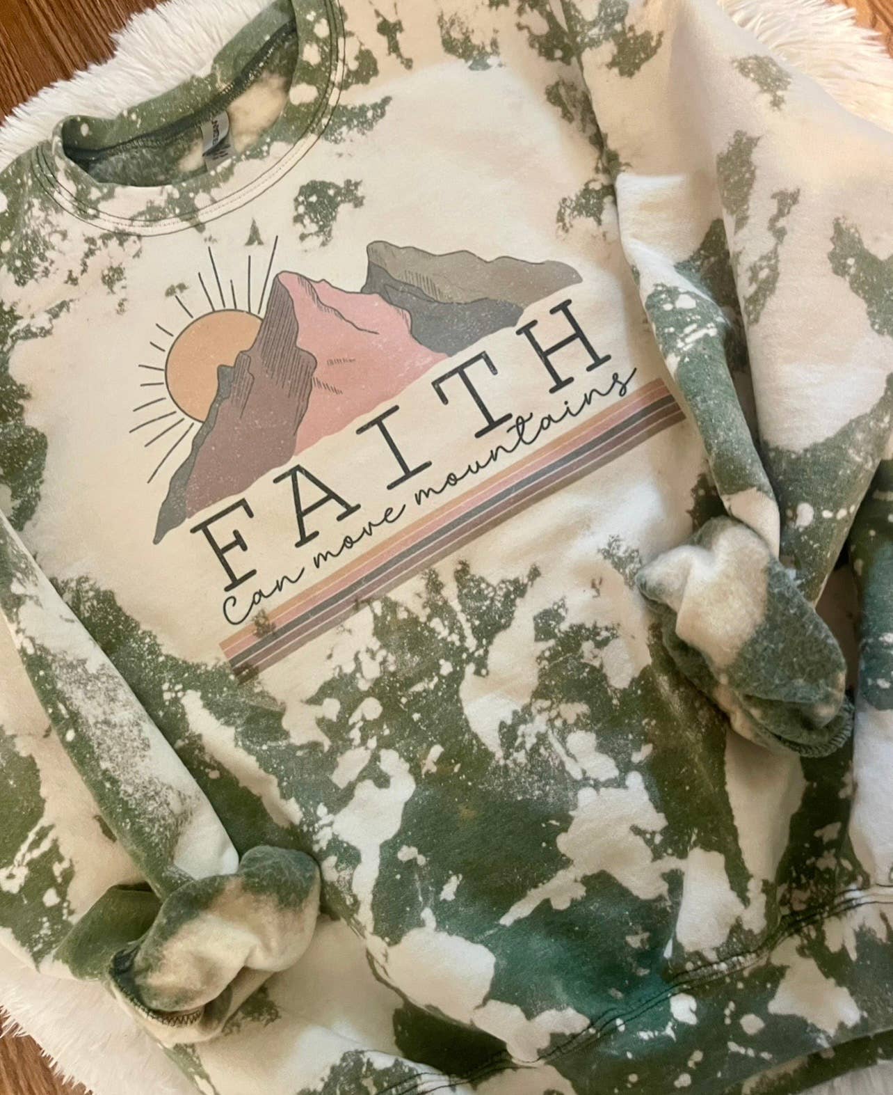 Faith Can Move Mountains / Unisex , , , Long Sleeve Tee