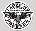 I Love My Freedom Logo Decal - 3595 Unisex , , , Long Sleeve Tee