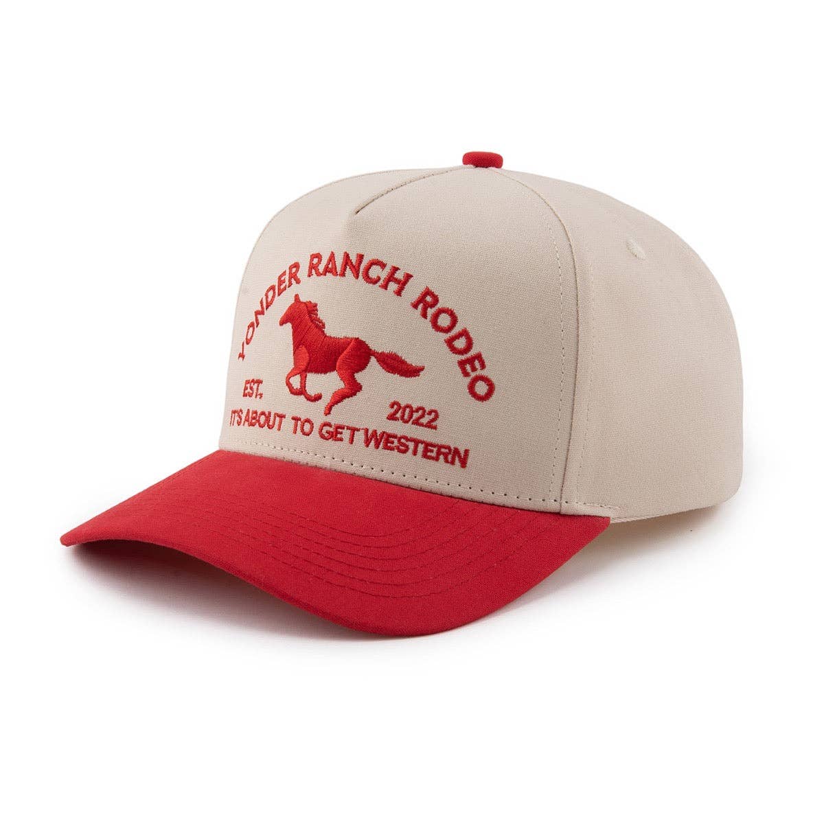 Red Western Snapback Unisex , , , Long Sleeve Tee