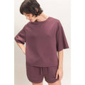 Loose Fit Crew Neck Short Sleeve Top Unisex , , , Long Sleeve Tee