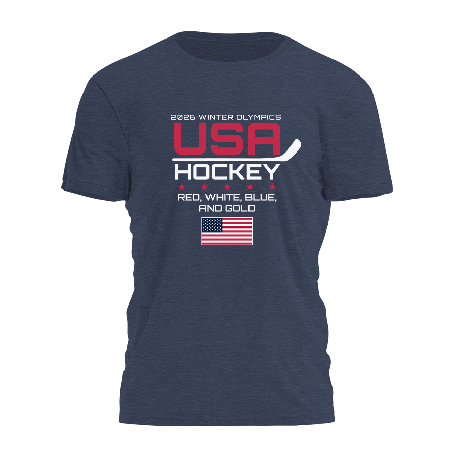 Red, White, Blue, & Gold Tee - 4585 Unisex , , , Long Sleeve Tee