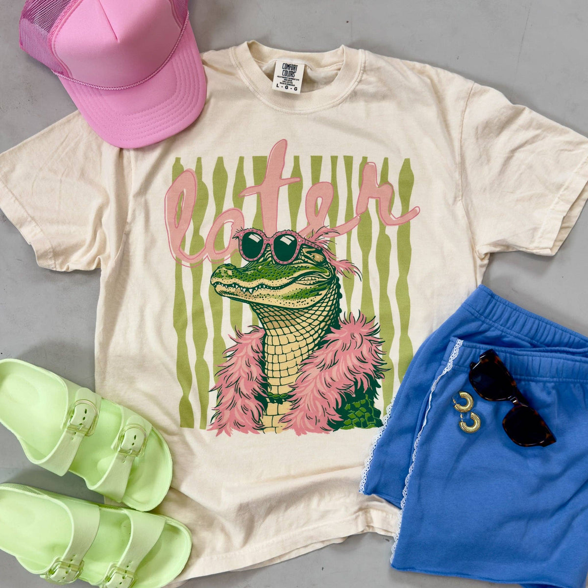 Later Aligator Tee Unisex , , , Long Sleeve Tee