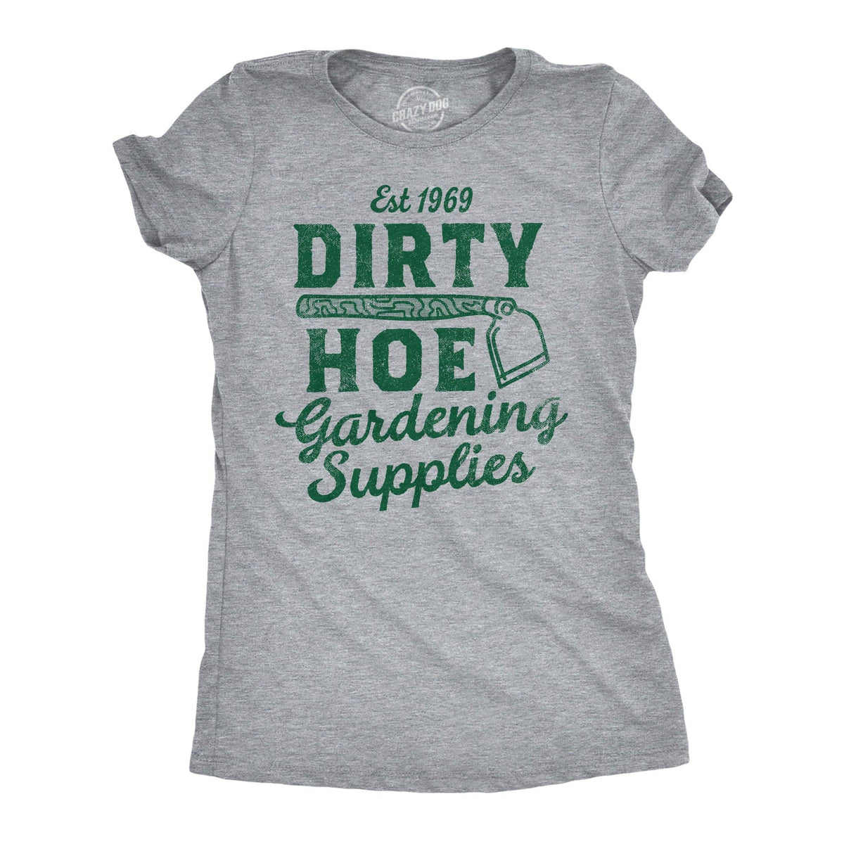 Dirty Hoe Gardening Supplies Women's T Shirt Unisex , , , Long Sleeve Tee