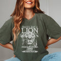 Lion Inside Those Lungs Moss Christian Tee Unisex , , , Long Sleeve Tee