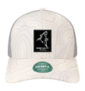 Born Salty Shark Deco Performance White Grey Topo Hat Unisex , , , Long Sleeve Tee