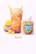 Suntan Dirty Sips Unisex , , , Long Sleeve Tee