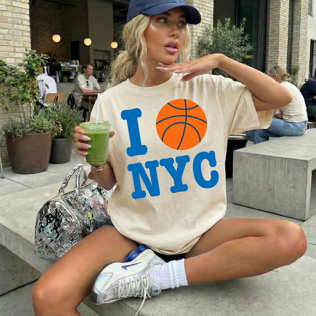 York City Basketball Sport Playoff Tournament Sports Lover Finals Sporty Fan Merch