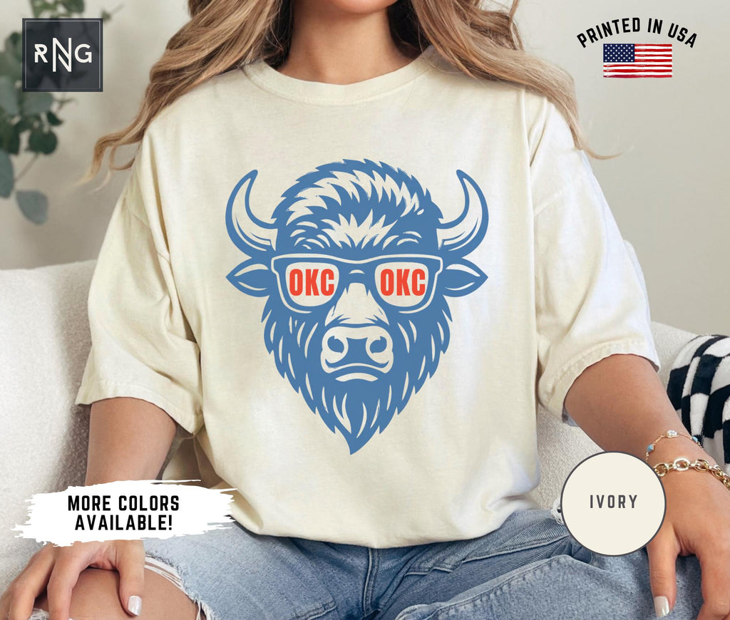 Oklahoma City Basketball Thunder Basketball Gameday Retro Okc Basketball Thunder Fan Vintage Okc Basketball