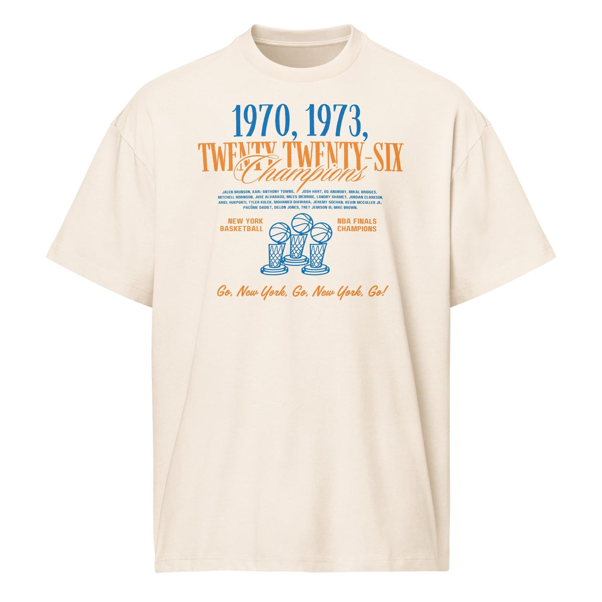 2026 Nba Finals Champions York Knicks Knicks Unisex