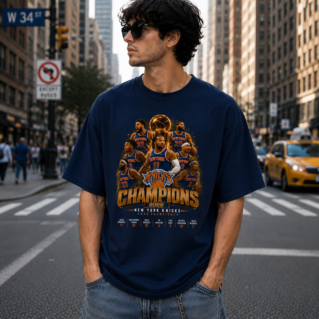 York Knicks 2026 Champions 2026 Hoops Fan Tee Unisex