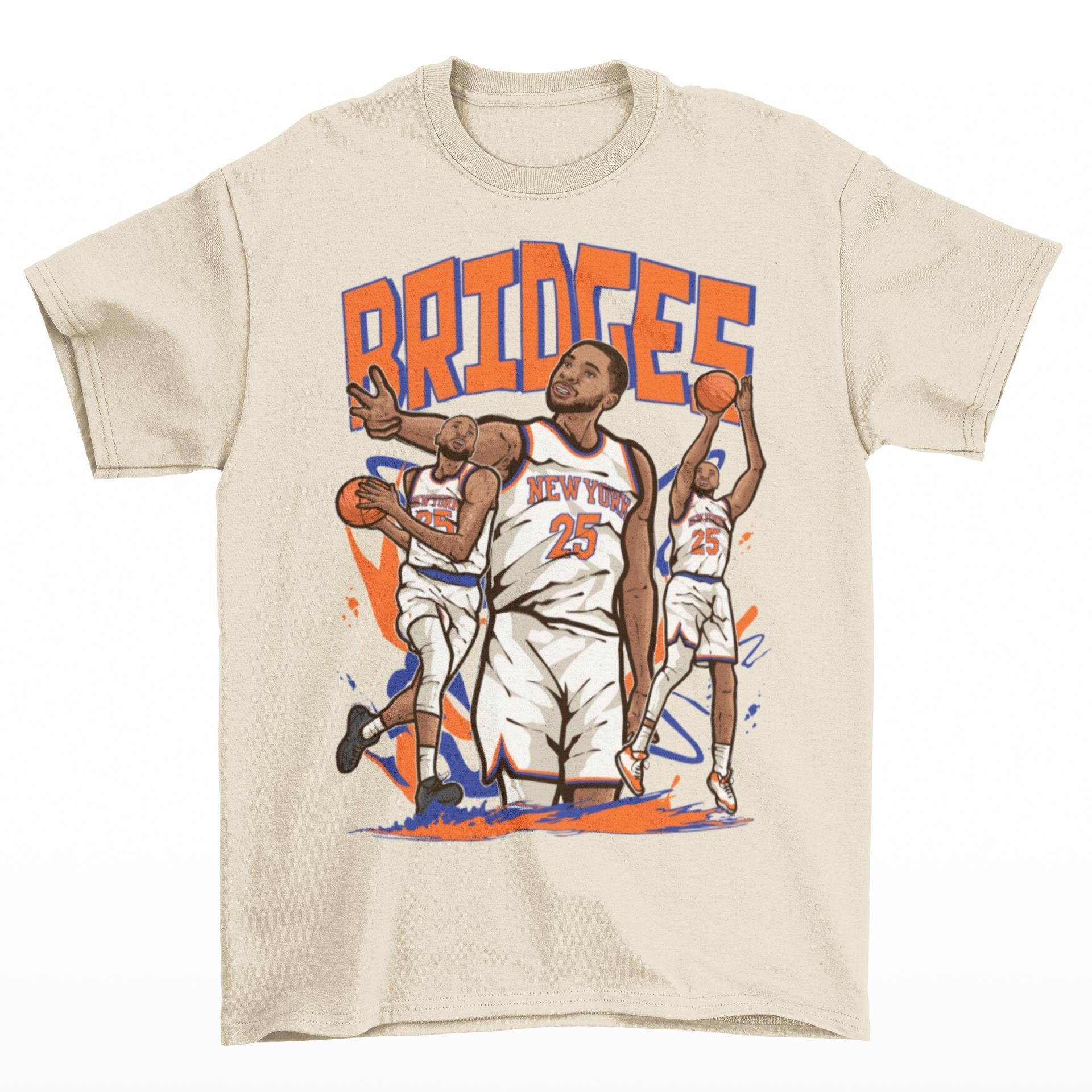 Mikal Bridges Cartoon York Basketball Unisex